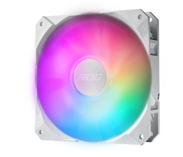 ASUS ROG STRIX LC II 240 ARGB White 2x120mm - 1486813 - zdjęcie 3